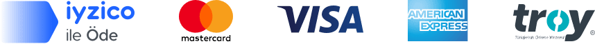 Visa, Mastercard ve Troy ödeme yöntemleri